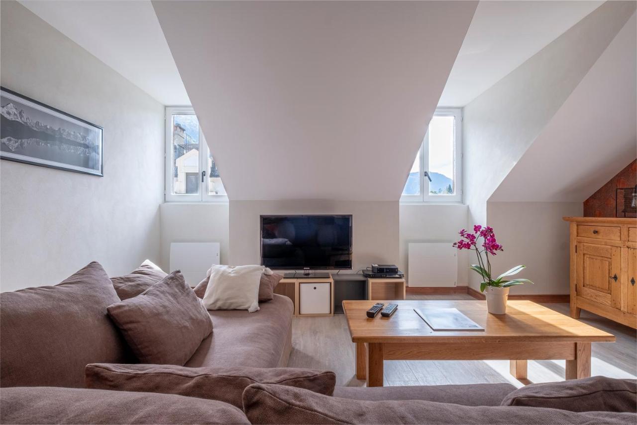 L'Appart 52, Magnifique Duplex En Plein Coeur De Chamonix-Mont-Blanc Zewnętrze zdjęcie