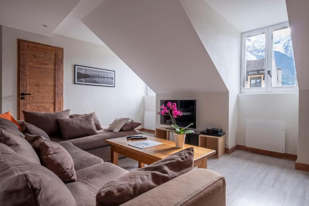 L'Appart 52, Magnifique Duplex En Plein Coeur De Chamonix-Mont-Blanc Zewnętrze zdjęcie